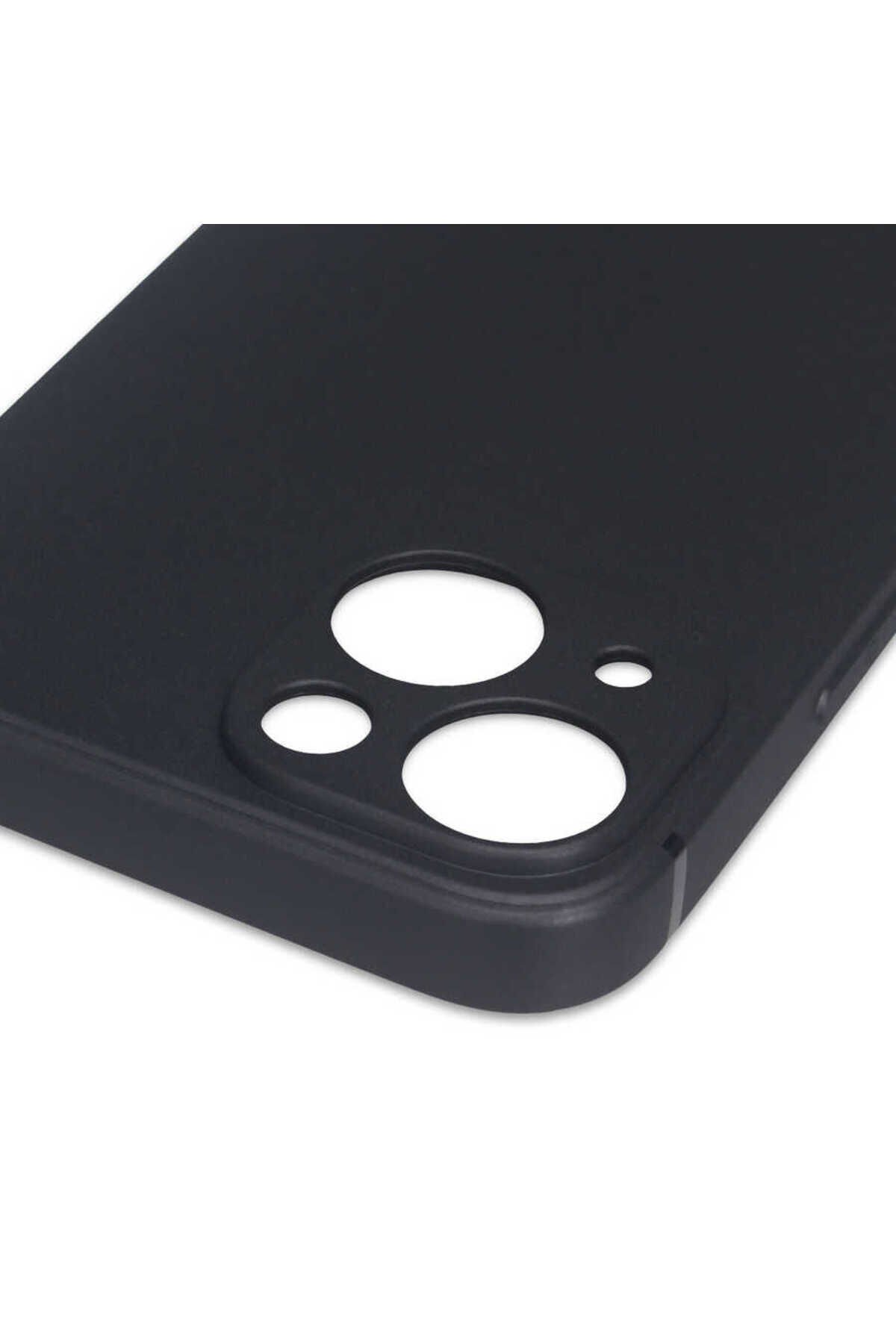 iPhone 13 Mini Uyumlu BSAY İmax Silikon-Siyah Siyah