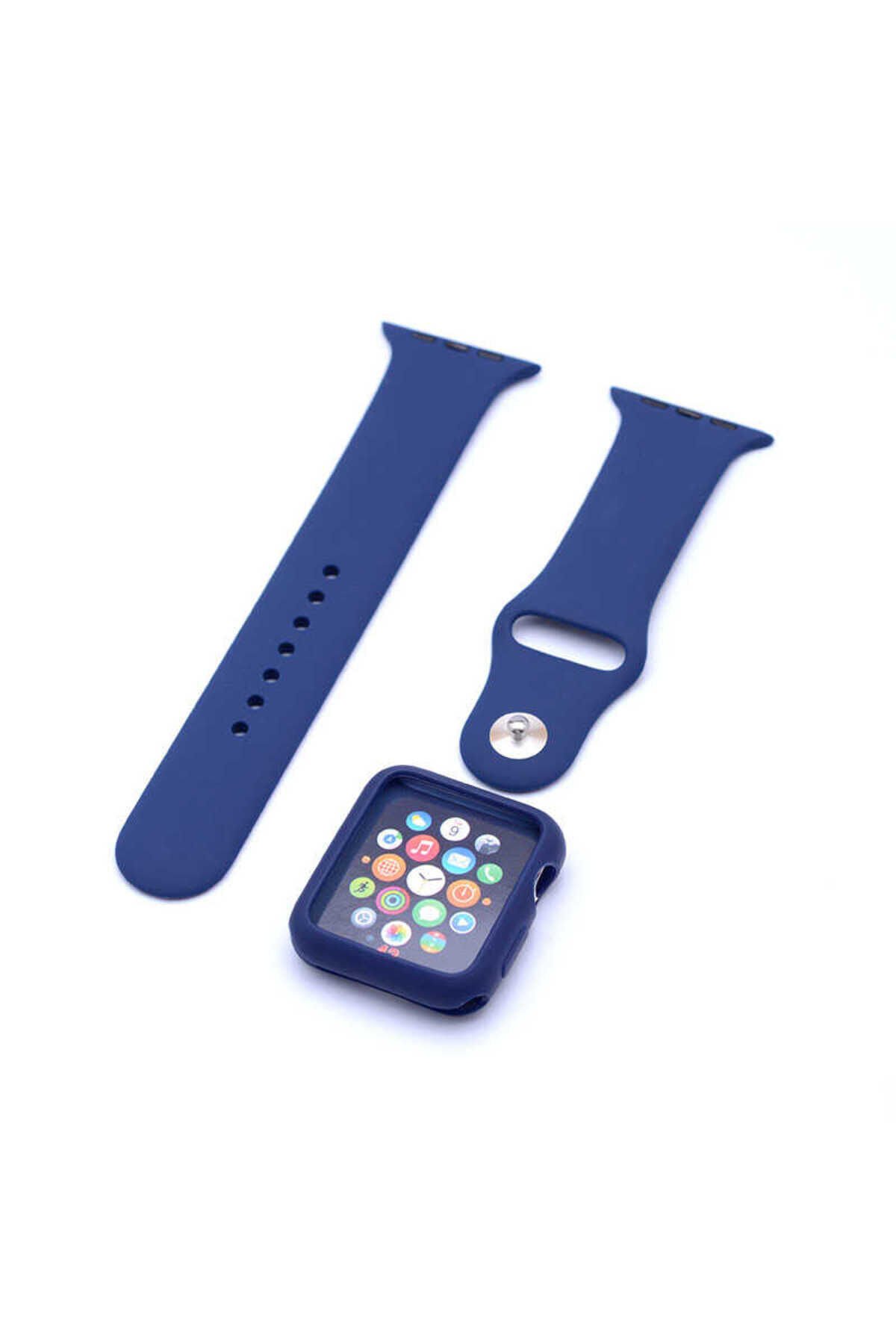 Watch 42mm Uyumlu 3 in 1 Klasik Kordon DZC Yeşil Yeşil