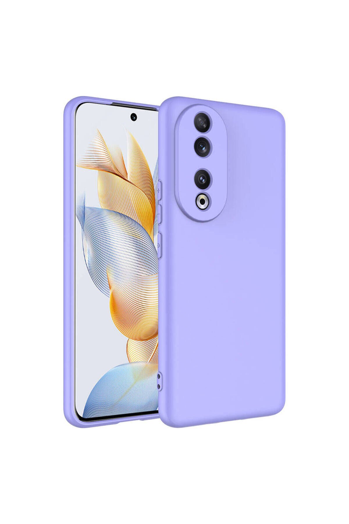Honor 90 Kılıf BSAY Mara Lansman Kapak - Pembe Lila