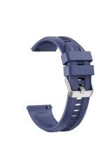 Mi Watch Color BSAY KRD-148 22mm Silikon Kordon - Beyaz Gri