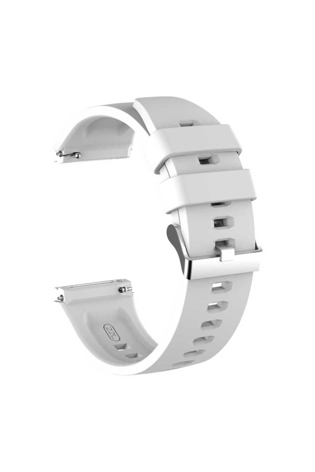 Huawei GT 2E KRD-26 Uyumlu EFR Kordon-Beyaz Beyaz