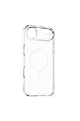 iPhone 17 Air Kılıf M-safe Şarj Özellikli Kamera Korumalı MRSA Kripto Kapak - Şeffaf Şeffaf