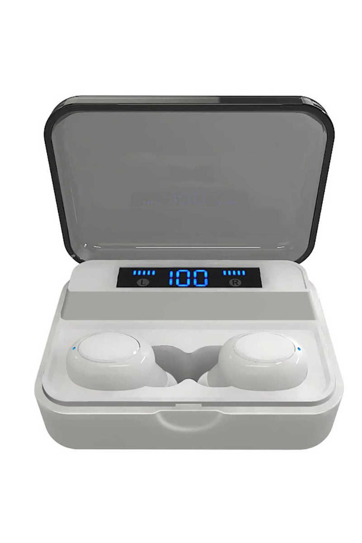 Zore BTK-ZR53 Bluetooth Kulaklık - Beyaz Beyaz