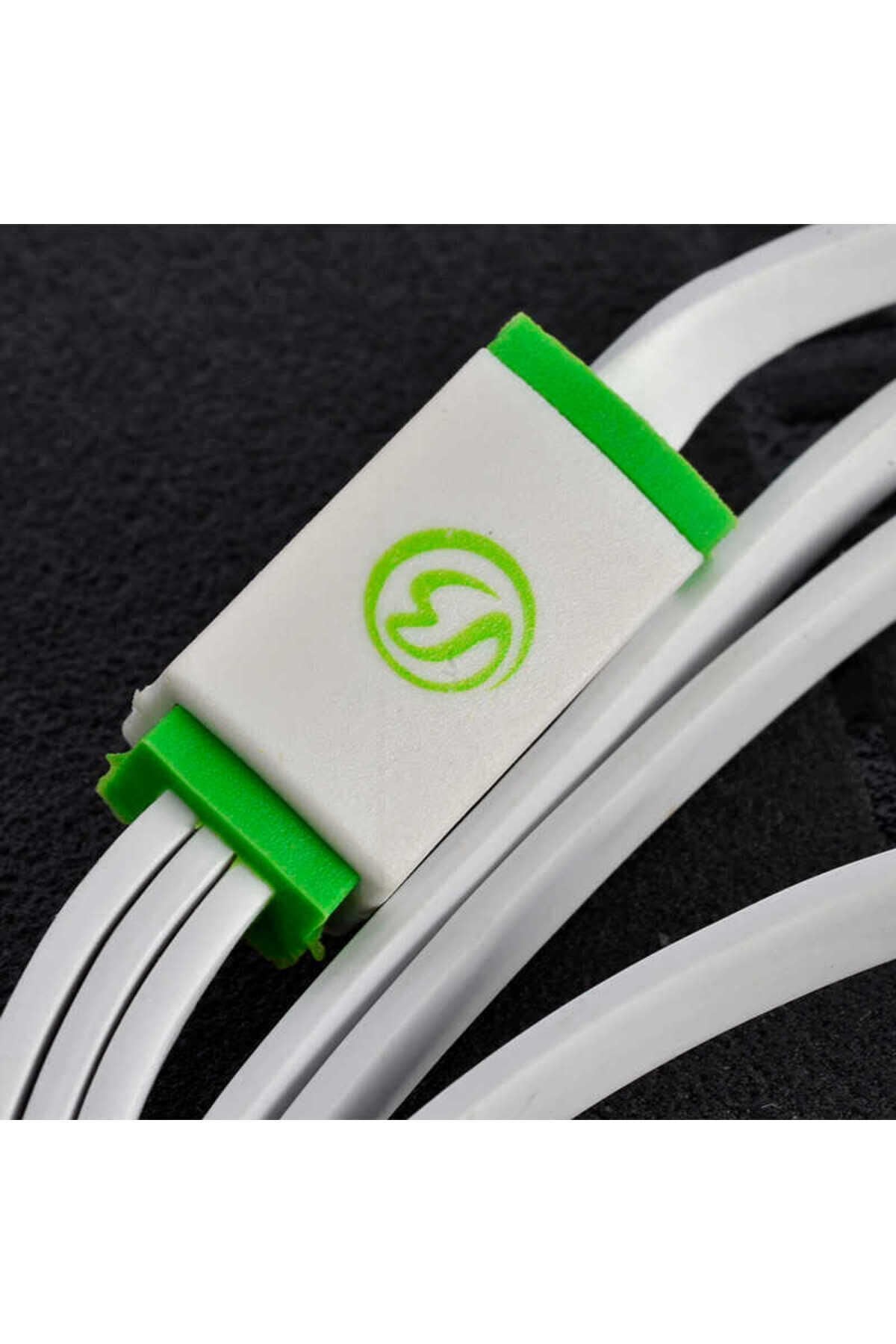 Beyaz High Speed 3 in 1 Lightning Micro Type-C Usb Kablo-BSAY Beyaz