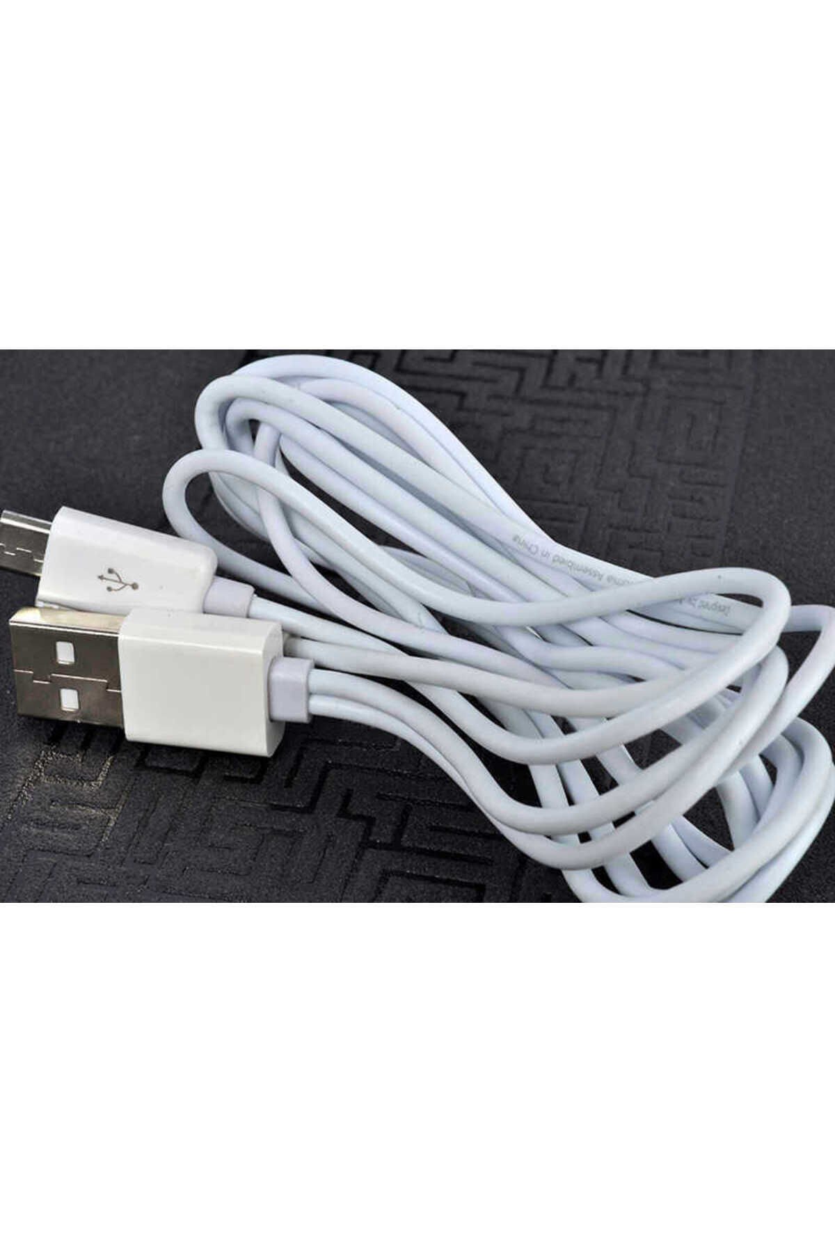 Beyaz 2 Uçlu Lightning-Micro Usb Kablo 1M-BSAY Beyaz