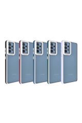 Galaxy A72 Kılıf BSAY Mima Kapak - Koyu Yeşil Koyu Yeşil