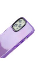 iPhone 12 Uyumlu BSAY Punto Kılıf-Beyaz Turuncu
