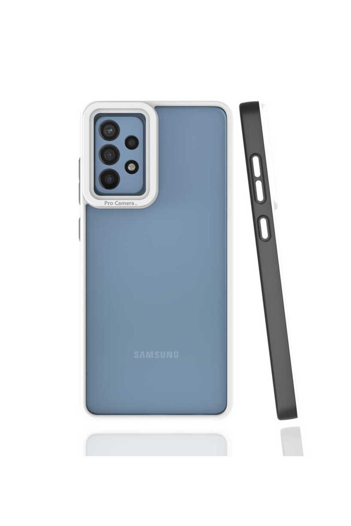 Galaxy A72 Kılıf BSAY Mima Kapak - Koyu Yeşil Siyah