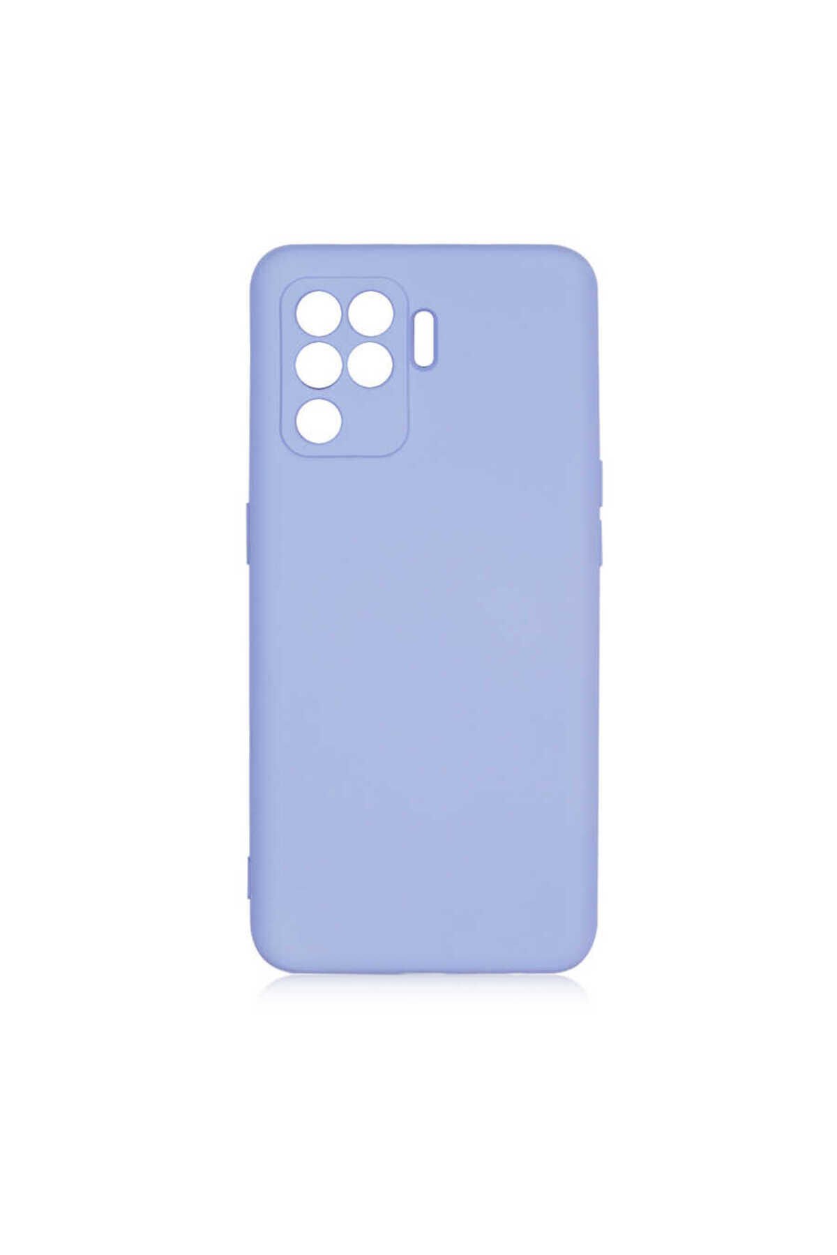 Reno 5 Lite Kılıf NXAR Mara Lansman Kapak - Lacivert Lacivert