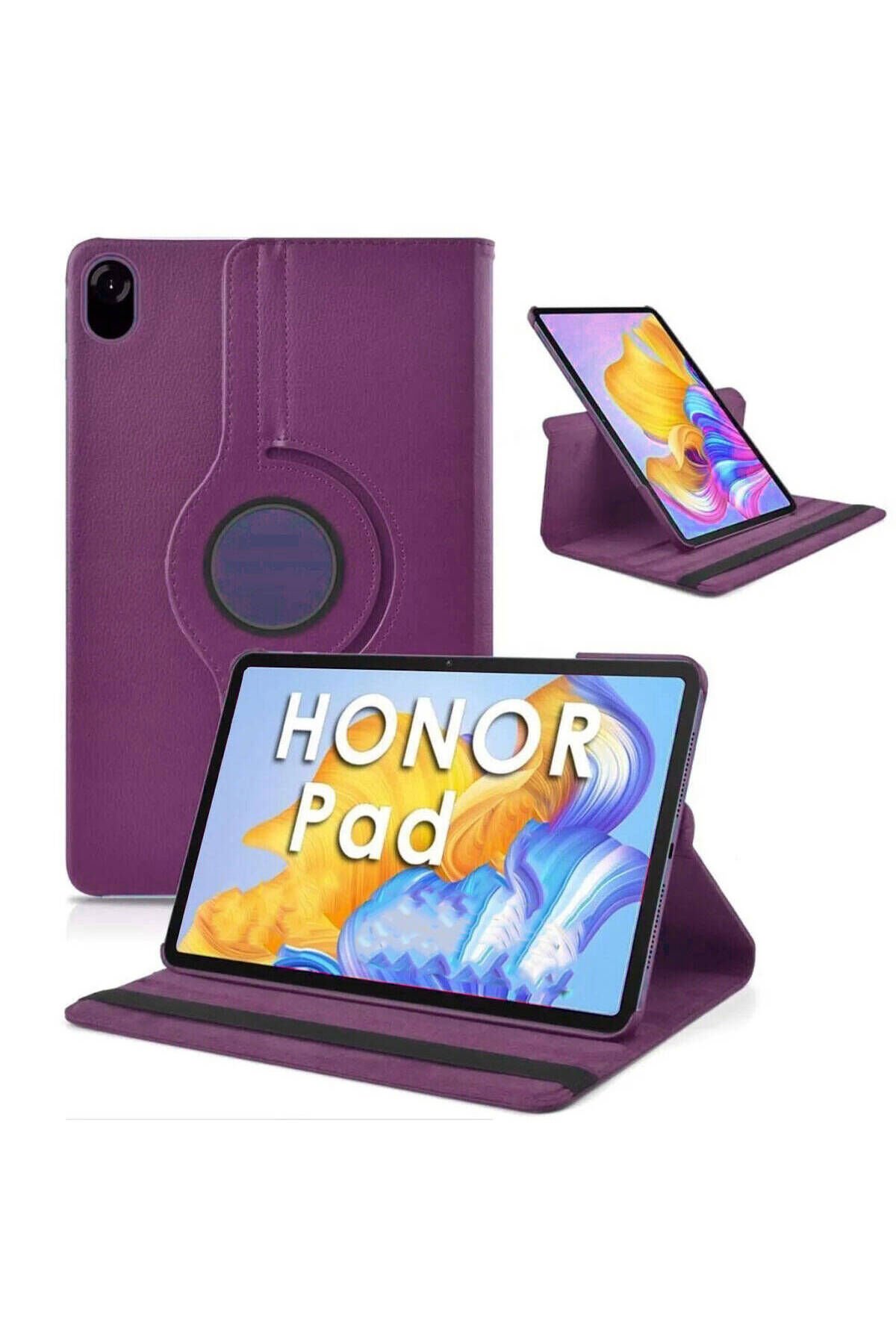 Huawei Honor Pad X8 Pro 11.5' BSAY Dönebilen Standlı Kılıf - Mavi Mor