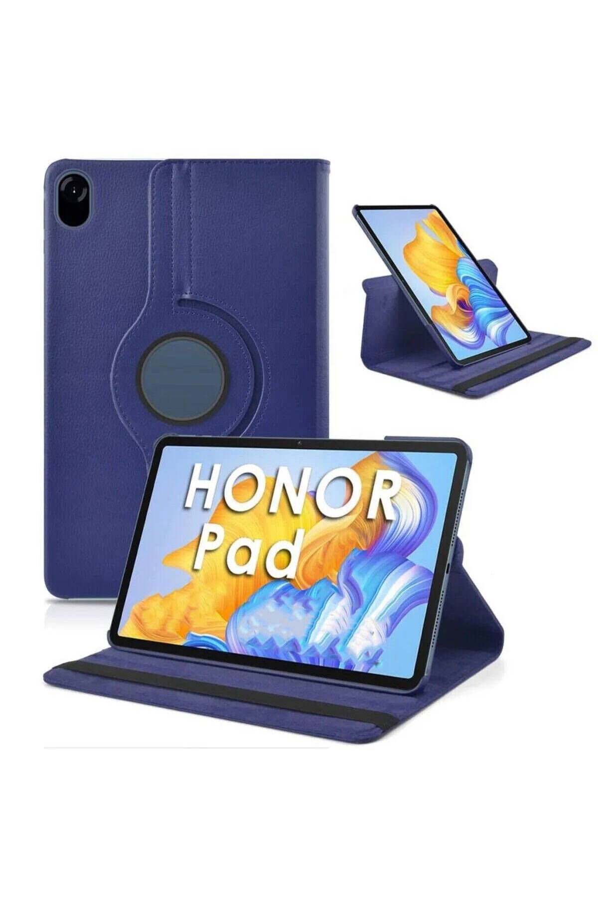 Huawei Honor Pad X8 Pro 11.5' BSAY Dönebilen Standlı Kılıf - Mavi Lacivert