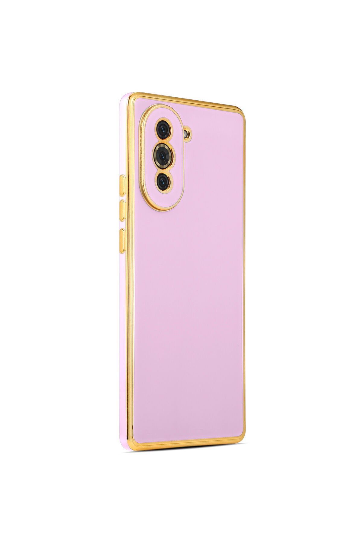 Huawei Nova 10 Pro Kılıf BSAY Bark Kapak - Mavi Açık Rose Gold