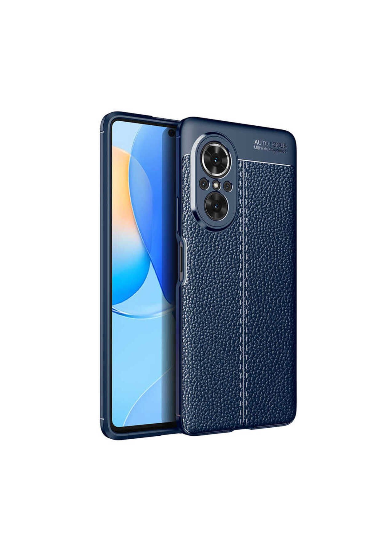 Huawei Nova 9 SE Kılıf BSAY Niss Silikon Kapak - Lacivert Lacivert