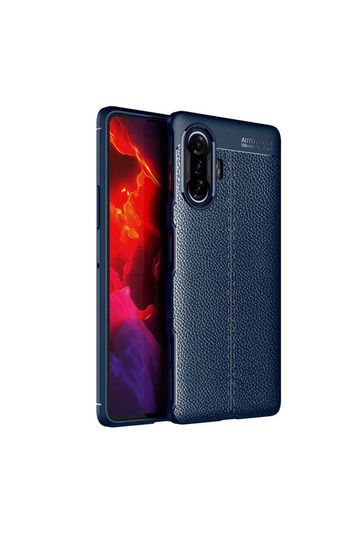 Redmi K40 Gaming Kılıf BSAY Niss Silikon Kapak - Lacivert Lacivert