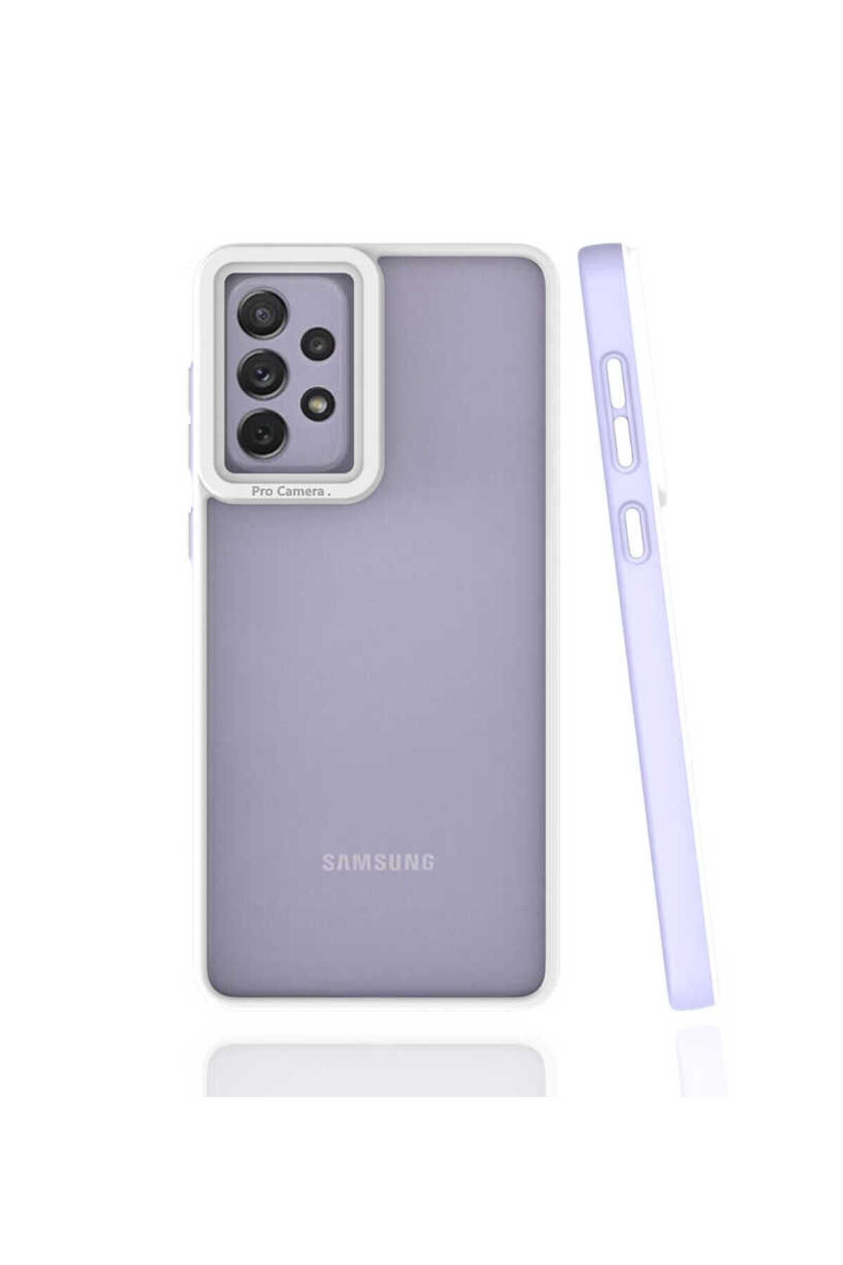 Galaxy A73 Kılıf BSAY Mima Kapak - Lila Lila