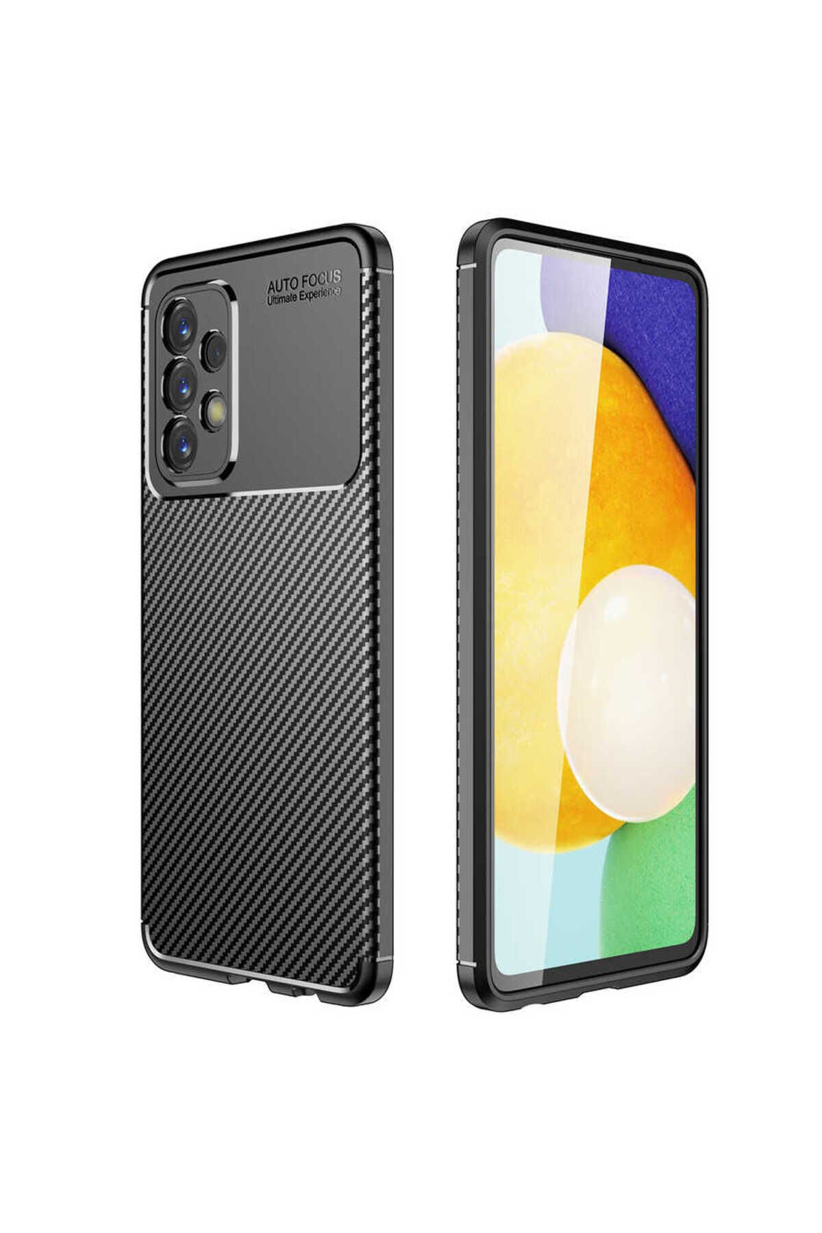 Galaxy A23 Kılıf BSAY Negro Silikon Kapak - Siyah Siyah