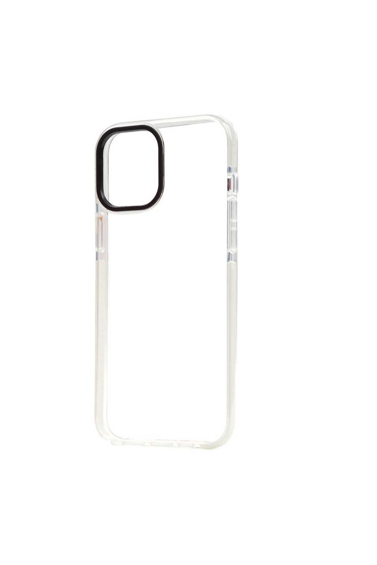 iPhone 12 Pro Uyumlu BSAY Punto Kılıf-Mor Beyaz