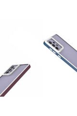 Galaxy A73 Kılıf BSAY Mima Kapak - Lila Siyah