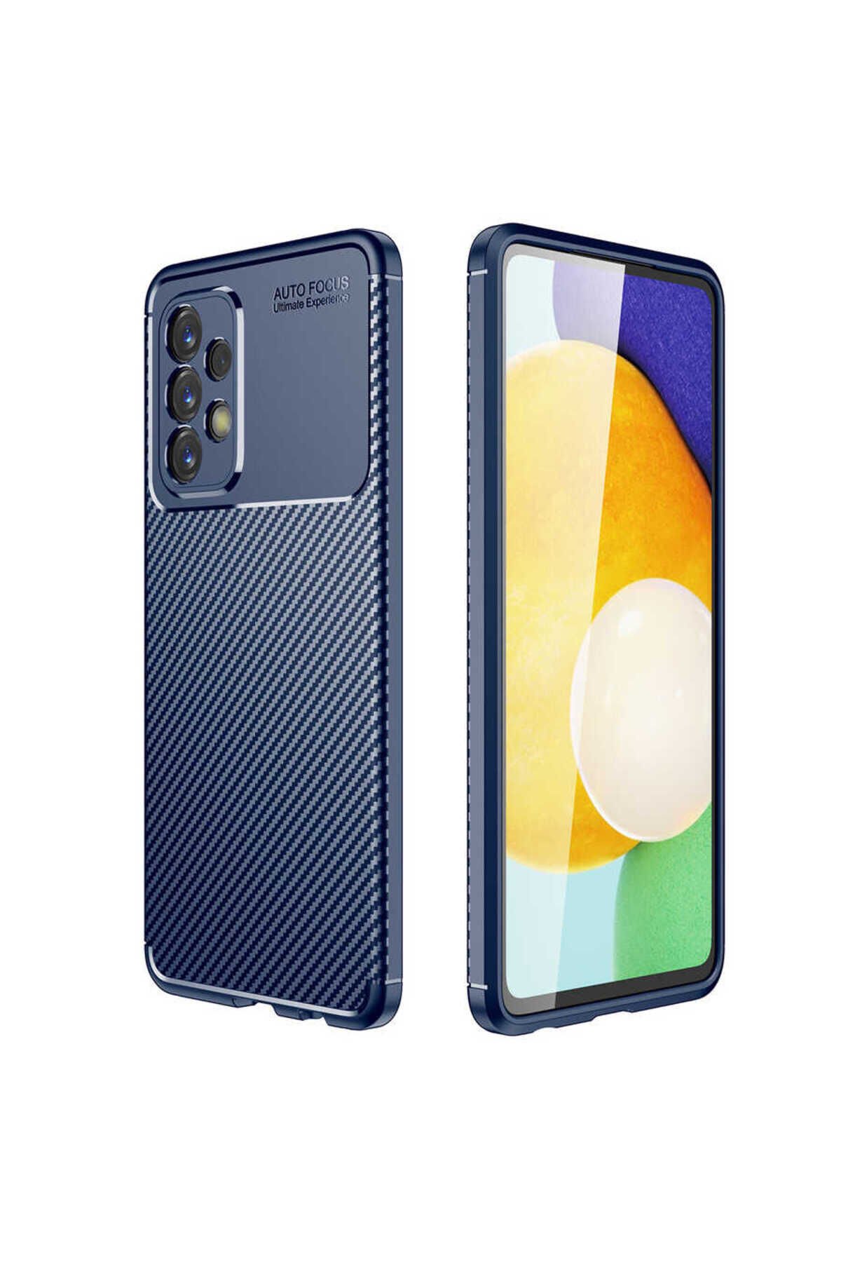 Galaxy A23 Kılıf GZST Negro Silikon Kapak - Lacivert Lacivert