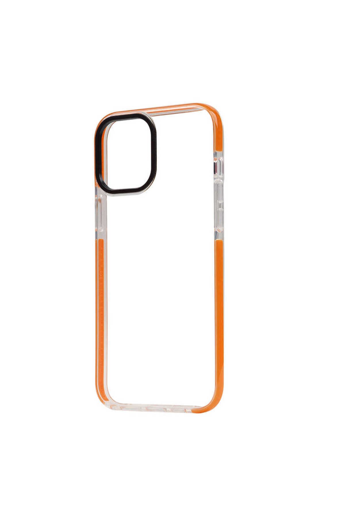 iPhone 12 Pro Max Uyumlu BSAY Punto Kılıf-Turuncu Turuncu