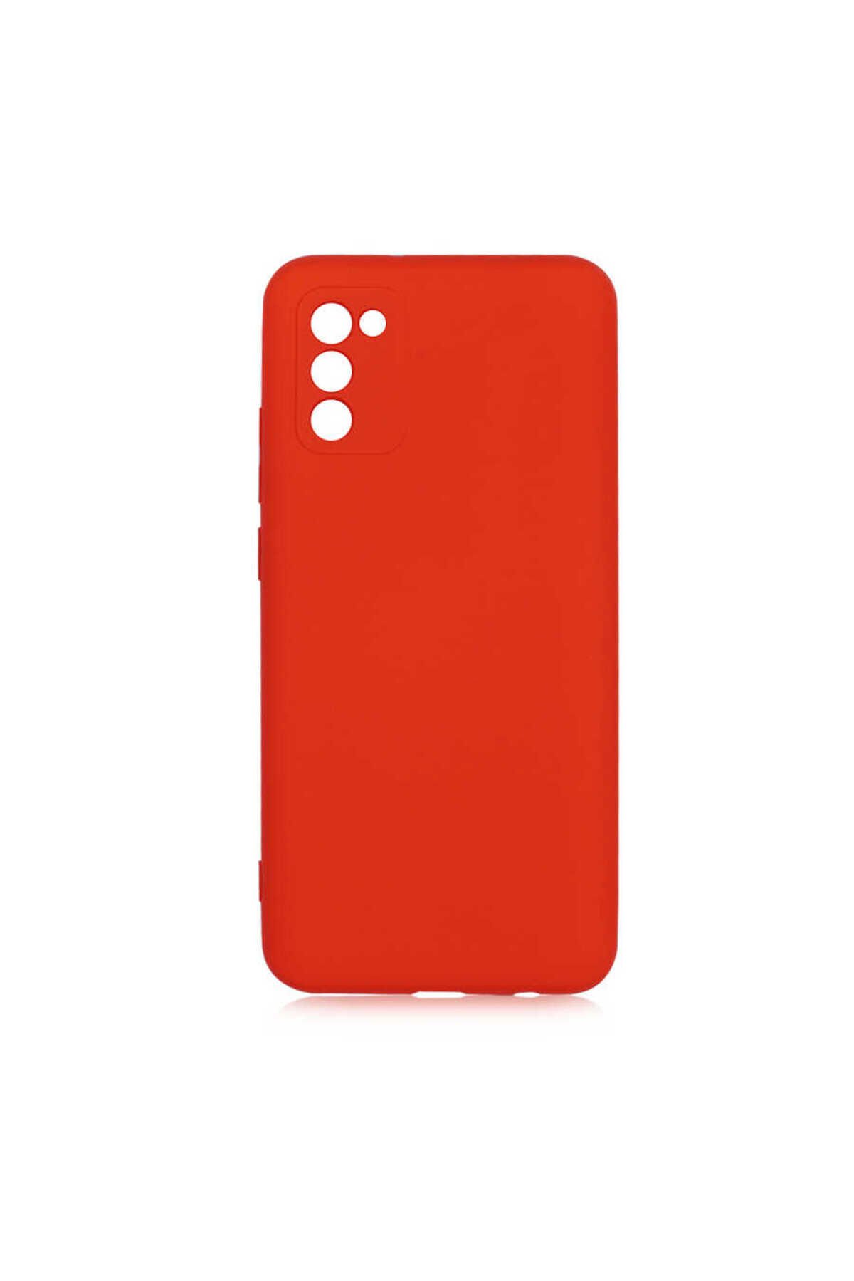 Galaxy A02S Kılıf BSAY Mara Lansman Kapak - Turuncu Pembe Koyu