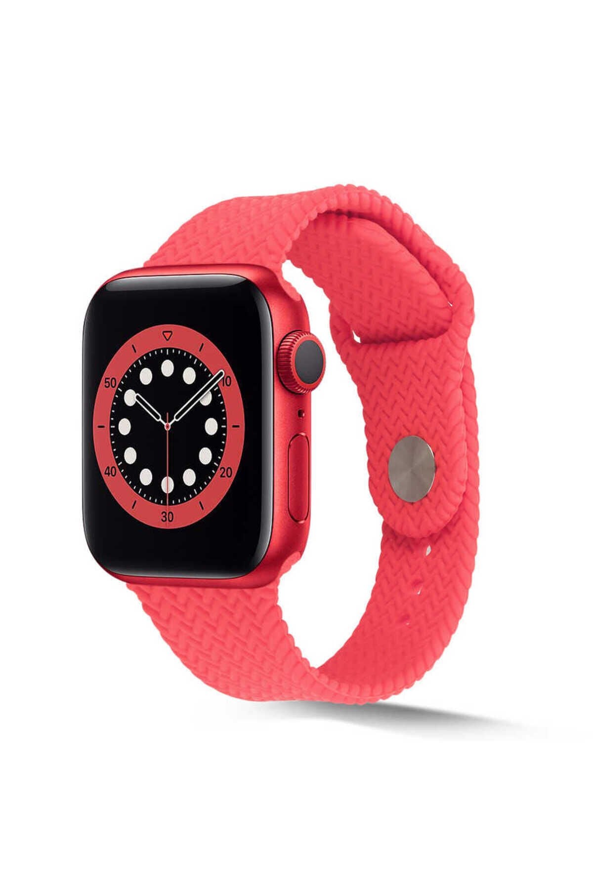 Watch Ultra 49mm Kordon KRD-37 Uyumlu Strap Kayış BSAY- Pembe Pembe