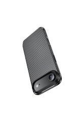 iPhone 17 Air Kılıf GZST Negro Silikon Kapak - Siyah Siyah