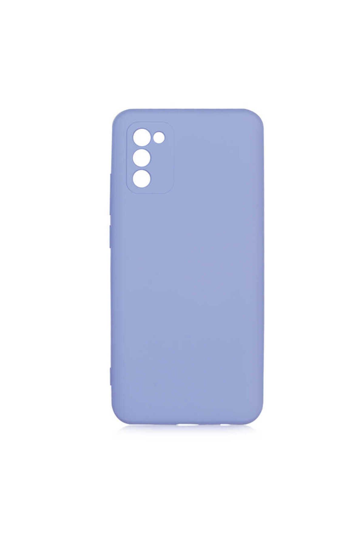 Galaxy A02S Kılıf BSAY Mara Lansman Kapak - Turuncu Lila