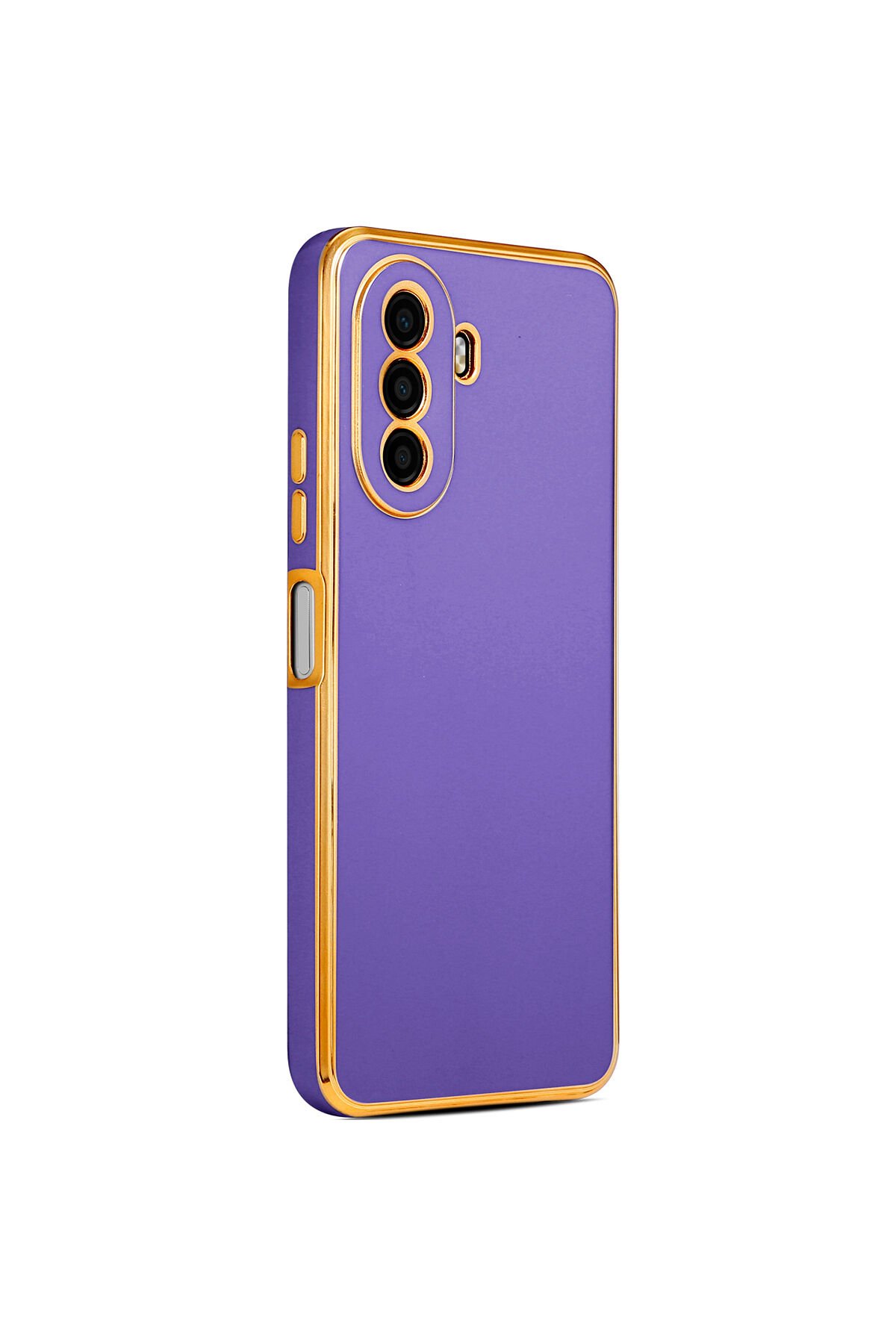 Huawei Nova Y70 Kılıf BSAY Bark Kapak - Açık Yeşil Derin Mor