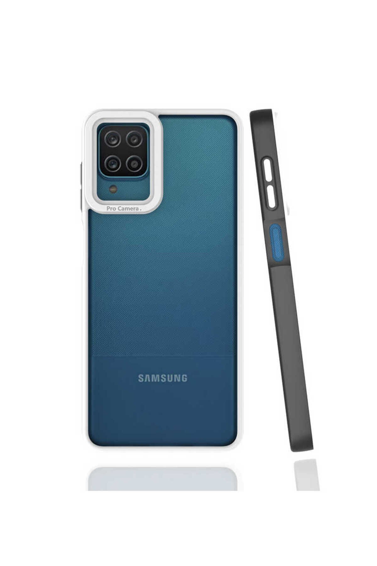 Galaxy A12 Kılıf BSAY Mima Kapak - Siyah Siyah