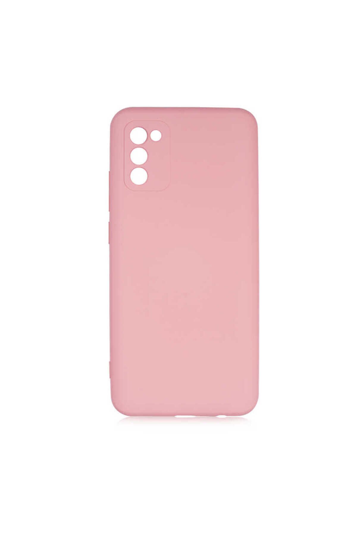 Galaxy A02S Kılıf BSAY Mara Lansman Kapak - Turuncu Pembe Açık