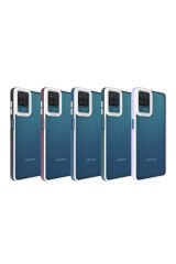 Galaxy A12 Kılıf BSAY Mima Kapak - Siyah Koyu Yeşil