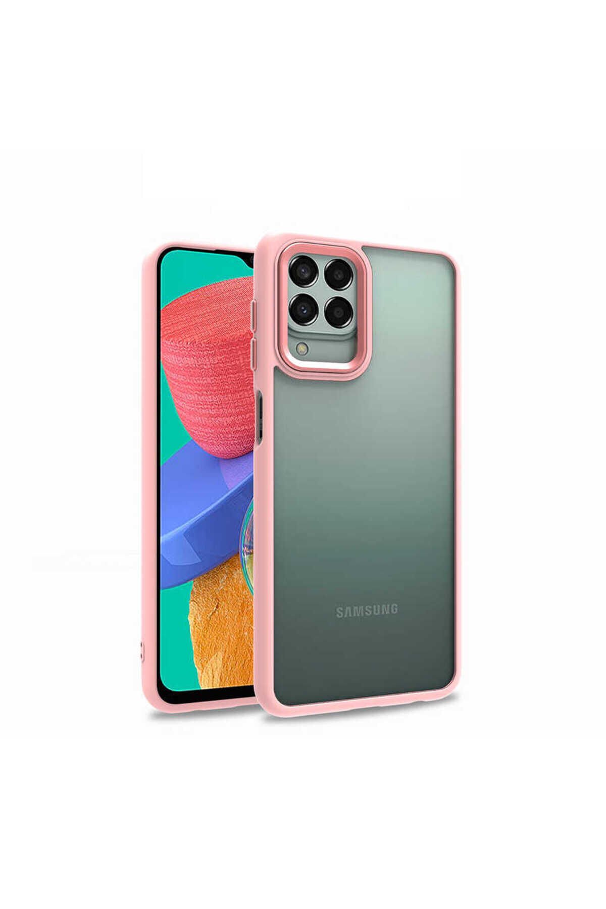 Galaxy M33 Kılıf SBT Flora Kapak - Rose Gold Rose Gold