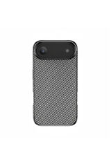 iPhone 17 Air Kılıf GZST Negro Silikon Kapak - Siyah Siyah