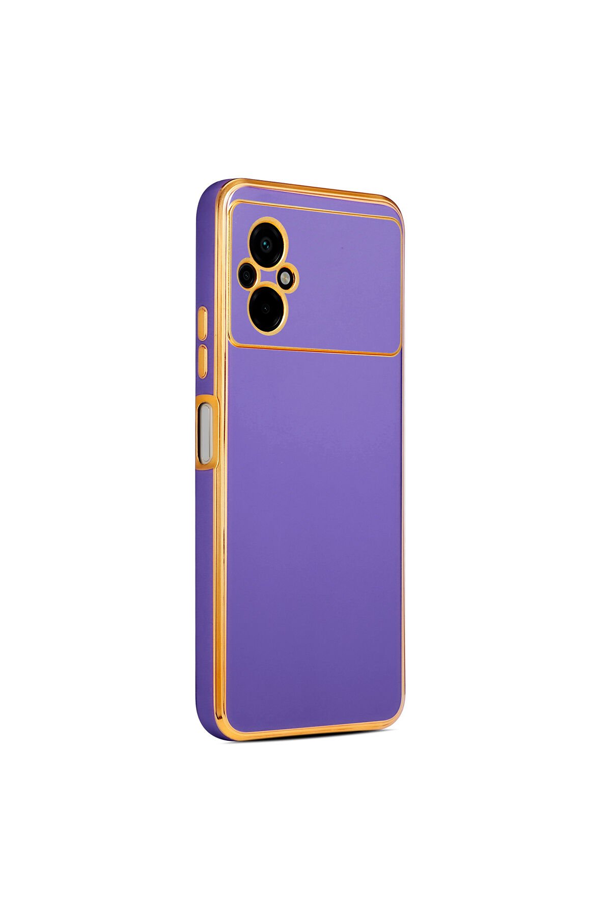 Poco M5 Kılıf BSAY Bark Kapak - Mavi Açık Derin Mor