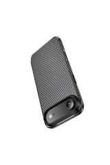 iPhone 17 Air Kılıf GZST Negro Silikon Kapak - Siyah Siyah