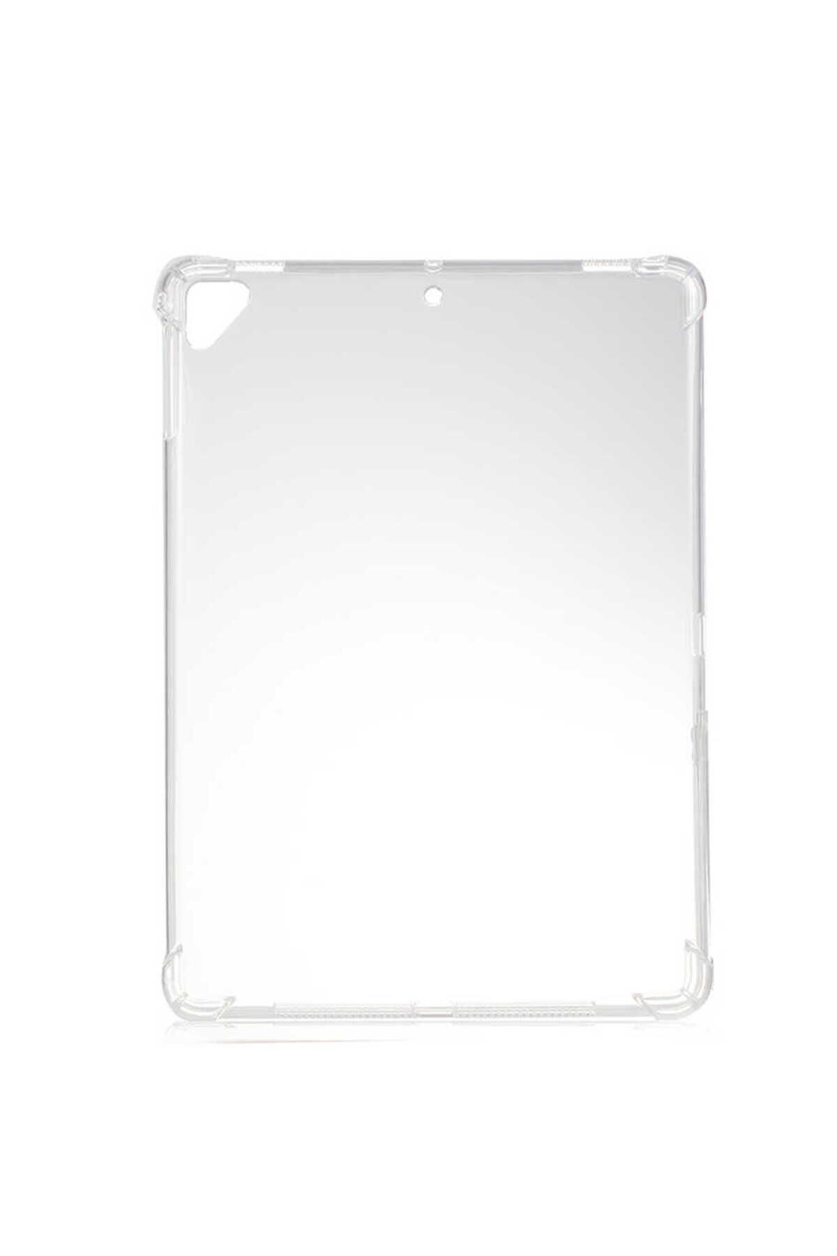 iPad Pro 9.7 2016 Kılıf BSAY Tablet Nitro Anti Shock Silikon Kapak - Renksiz Renksiz