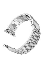 Watch 44mm Uyumlu KRD-04 Metal BSAY Kordon-Siyah Siyah