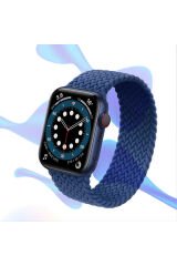 Watch Ultra 49mm Kordon Uyumlu KRD-32 Small Strap Kayış BSAY- Koyu Yeşil Yeşil