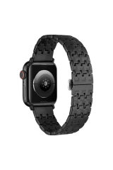 Watch 44mm Uyumlu KRD-86 Metal EFR Kordon-Gümüş Gümüş