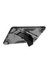 iPad Air 10.9 2020 (4.Nesil) JoieCreatif Defens Tablet Silikon - Siyah Siyah