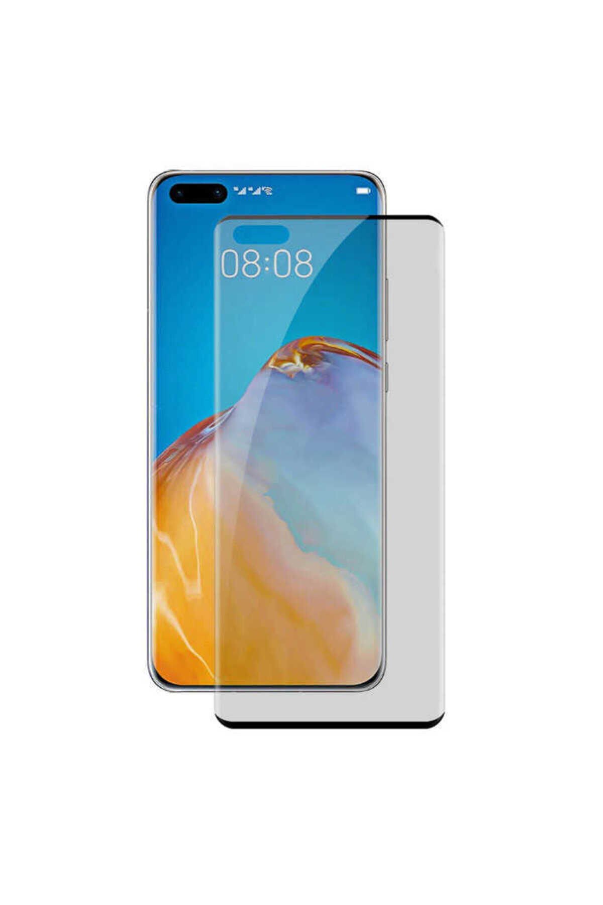 Huawei P40 Pro Davin Mat Seramik Ekran Koruyucu - Siyah