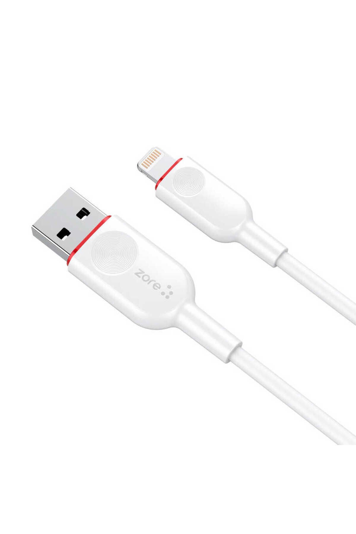 Beyaz ZCL-02 Lightning Usb Kablo-BSAY Beyaz
