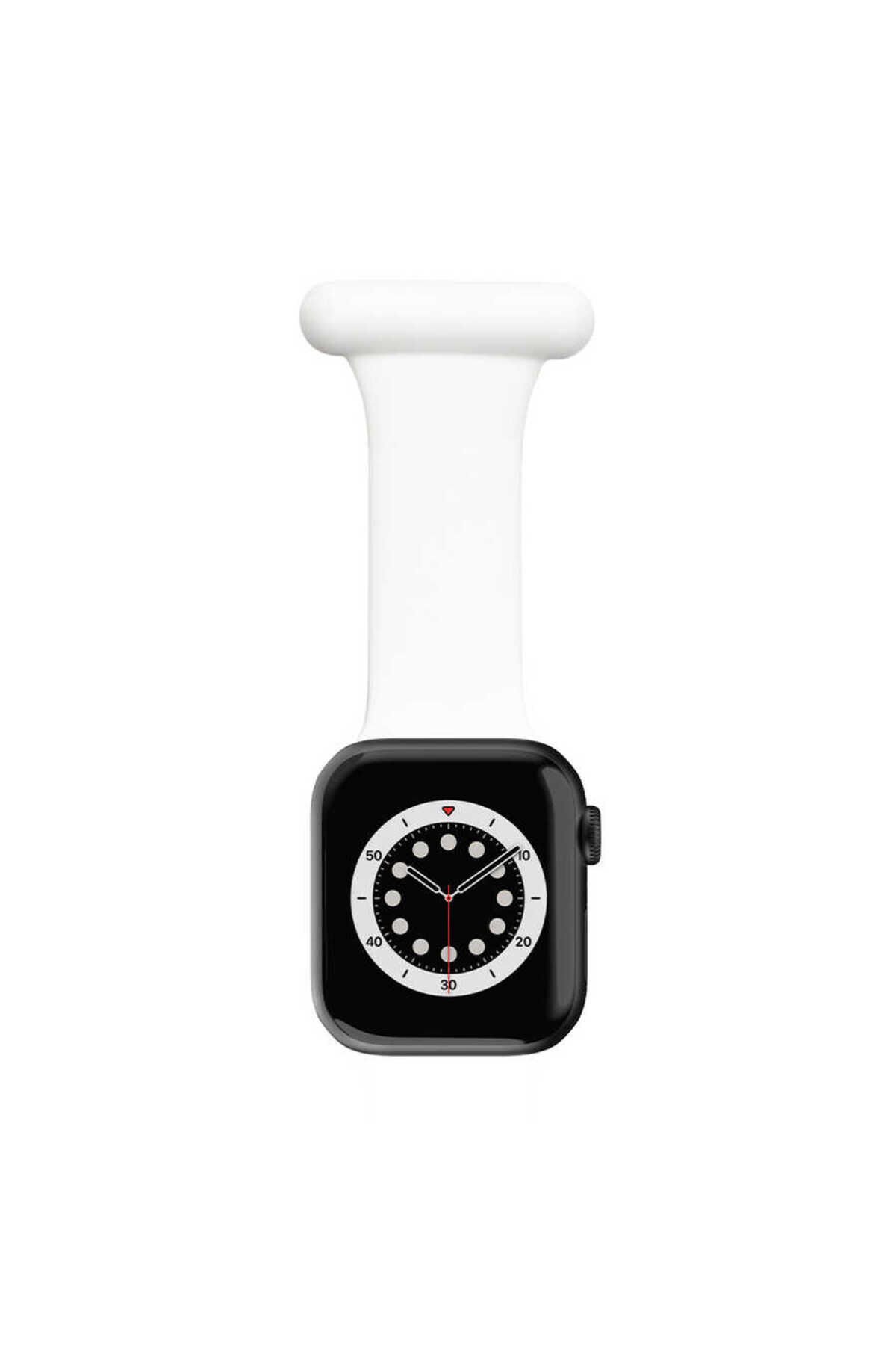 Watch Ultra 49mm Kordon KRD-44 Uyumlu Strap Kayış BSAY- Siyah Siyah