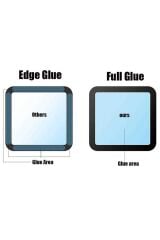 Watch 40mm BSAY Full Yapışkanlı Cam Ekran Koruyucu - Siyah Siyah