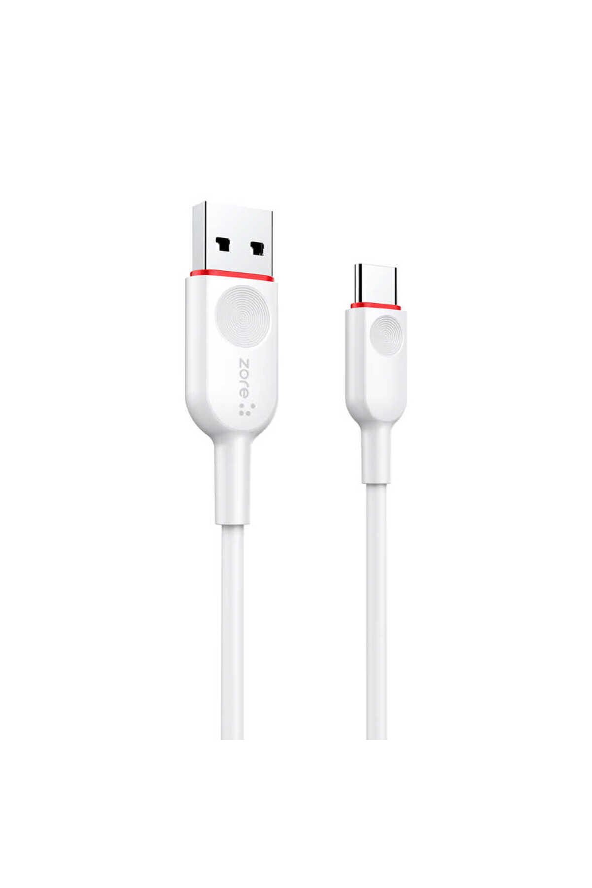 Beyaz ZCL-03 Type-C Usb Kablo-BSAY Beyaz