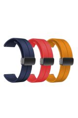 Galaxy Watch 42mm KRD-84 20mm Uyumlu F10T Kordon-Beyaz Beyaz