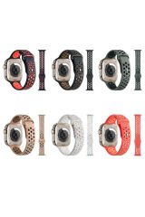 Watch Ultra 49mm Kordon Yeni Seri 2023 KRD-02 Uyumlu Strap Kayış F10T- Haki Haki