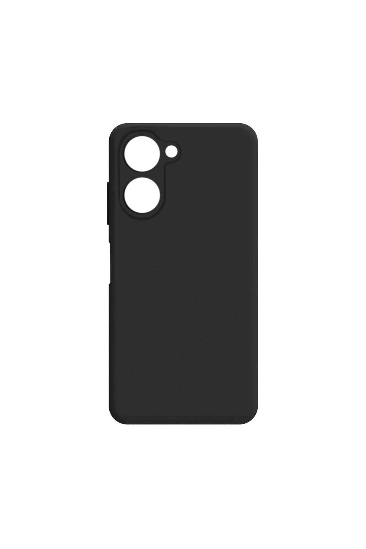 Realme 10 4G Kılıf BSAY Biye Silikon - Siyah Siyah