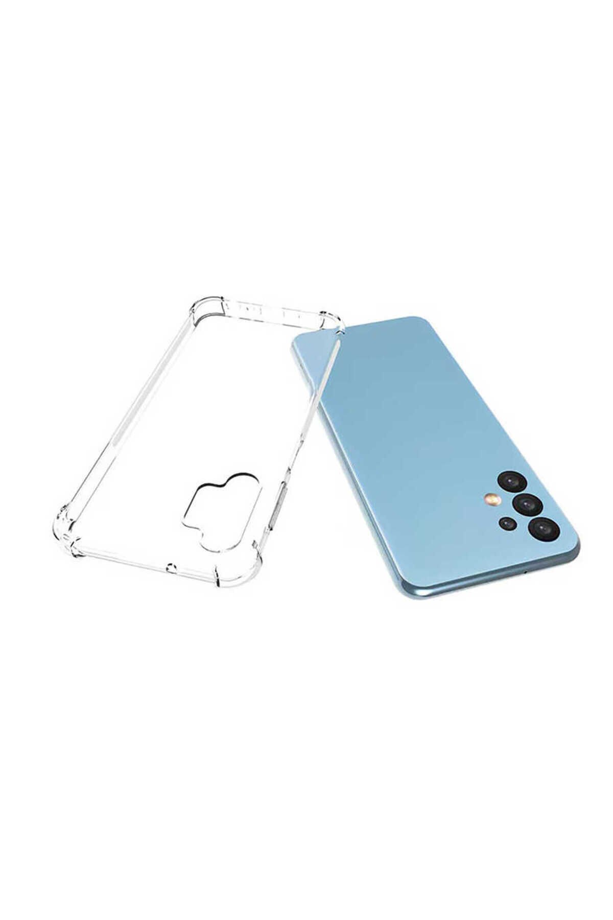 Galaxy A13 4G Kılıf BSAY Nitro Anti Shock Silikon - Renksiz Renksiz